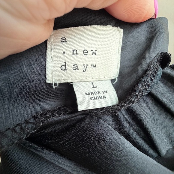 A. New. Day Elegant Black Maxi Dress - Picture 12 of 14